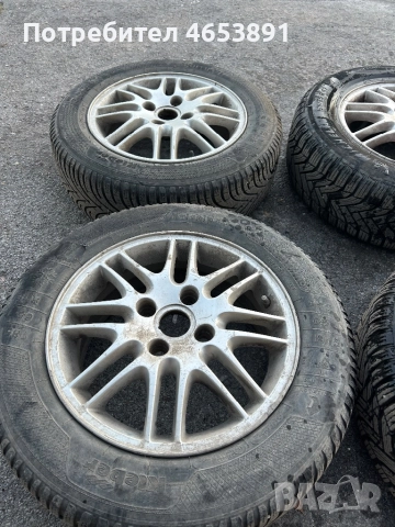 195/65/15 зимни гуми 2те са мишелин другите 2 клебар с оригинални джанти на форд цена 300! телефон з, снимка 7 - Гуми и джанти - 52447284