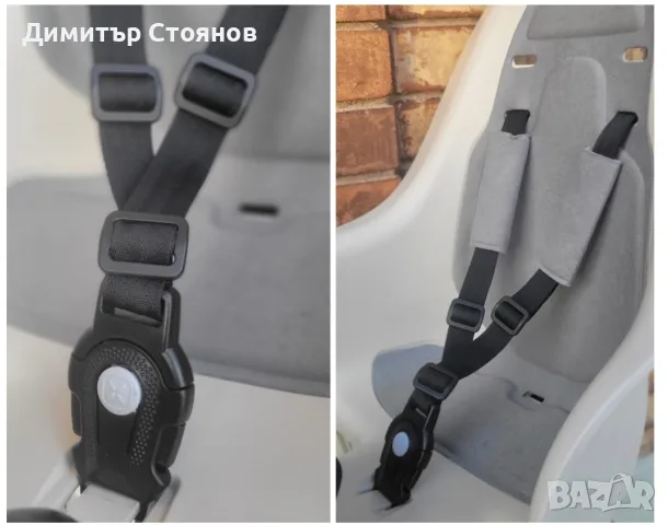 Детско столче за велосипед, снимка 8 - Аксесоари за велосипеди - 56541568
