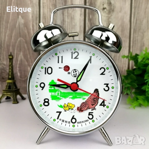 Класически ретро механичен будилник, снимка 13 - Други стоки за дома - 52605773