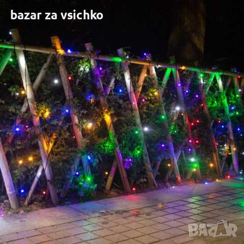 Водоустойчиви Коледни Led лампички   Звездно небе -   50 метра  240 светлини, снимка 2 - Лед осветление - 52407516