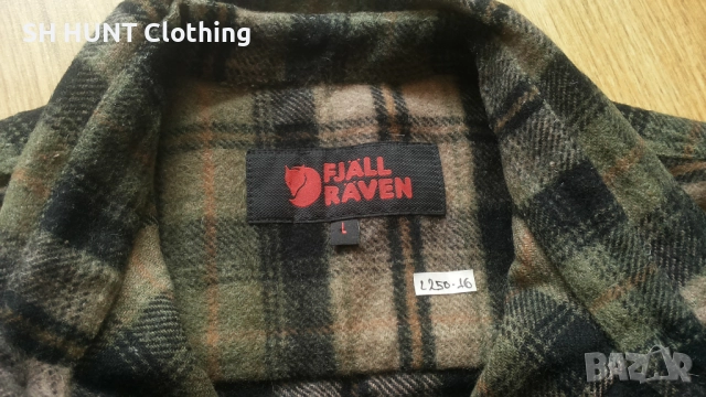FJALL RAVEN WOOL Shirt размер L за лов риболов вълнена риза - 1737, снимка 9 - Екипировка - 52879640