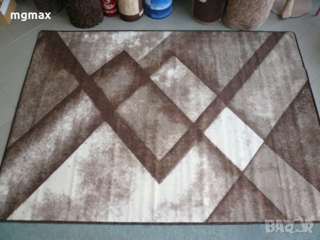 Мокетени килими модел 113кафяв, снимка 3 - Килими - 31849699