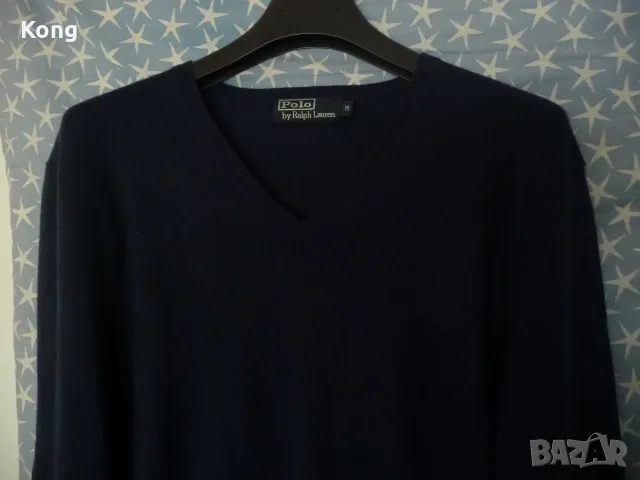 НОВА мъжка горница Burberry London Original Ралф Лоурен дълъг ръкав Ralph Lauren Cashmere Бърбъри , снимка 8 - Спортни дрехи, екипи - 56104861