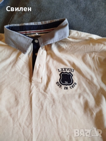Две Polo мъжки тениски IRS1978 Italian rugby style , снимка 3 - Тениски - 53934578