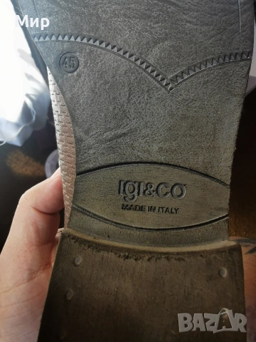 Мъжки елегантни обувки от Igi&co, снимка 10 - Маратонки - 54308798