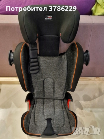 Столче за кола Romer KIDFIX II XP SICT Black Series - Black Marble, снимка 4 - Столчета за кола и колело - 52520378