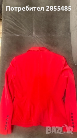 Сако дамско червено, снимка 2 - Сака - 52011228