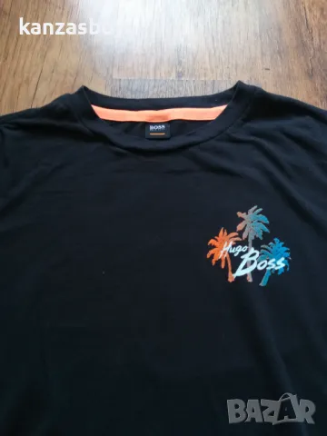 hugo boss - страхотна мъжка тениска L , снимка 3 - Тениски - 48898226
