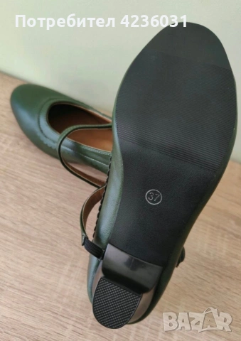 Дамски обувки с ток стил 50те, снимка 5 - Дамски обувки на ток - 54200253