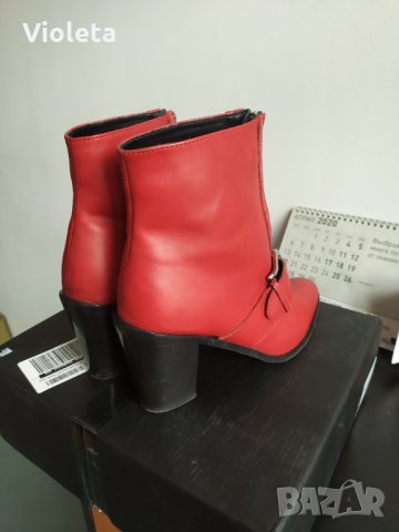 Дамски боти от естествена кожа, снимка 2 - Дамски ботуши - 30070656