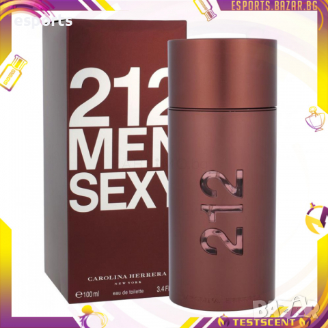 Carolina Herrera 212 Sexy Men тоалетна вода за мъже - 100мл., снимка 1 - Мъжки парфюми - 27110875