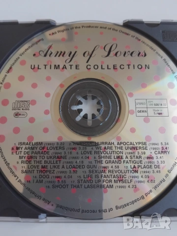 Army of Lovers – Ultimate Collection - матричен диск музика
