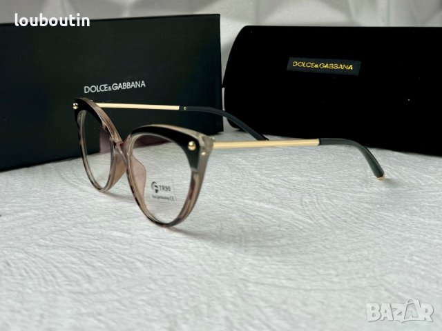 Dolce & Gabbana DG диоптрични рамки.прозрачни слънчеви,очила за компютър, снимка 6 - Слънчеви и диоптрични очила - 44463329