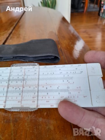 Стара логаритмична линия Logarex #4, снимка 5 - Антикварни и старинни предмети - 40240916