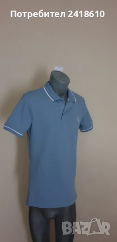 Calvin Klein Jeans CKJ Stretch Cotton Slim Fit Mens Size M  ОРИГИНАЛ! Мъжка Тениска!, снимка 2 - Тениски - 50656663
