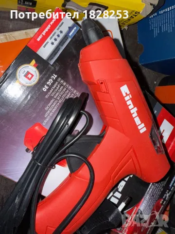 Einhell поялник за силикон , снимка 2 - Поялници и запояване - 50077923