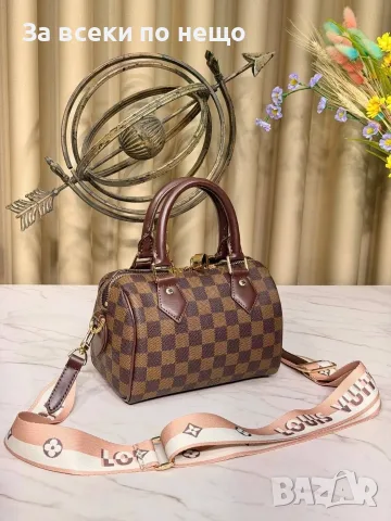 Louis Vuitton Дамска Чанта С Къса И Дълга Дръжка Луис Витон - Различни Цветове Код E15, снимка 10 - Чанти - 55790175