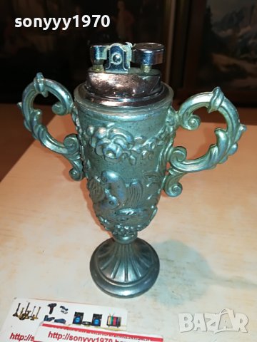 РЕТРО ЗАПАЛКА АМФОРА-ВНОС ГЕРМАНИЯ 1604231220, снимка 12 - Антикварни и старинни предмети - 40380712