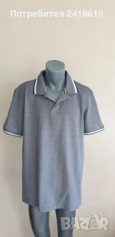 Hugo Boss Parlay Pique Cotton Mens Size 2XL  НОВО! ОРИГИНАЛ! Мъжка Тениска!, снимка 9 - Тениски - 50191435