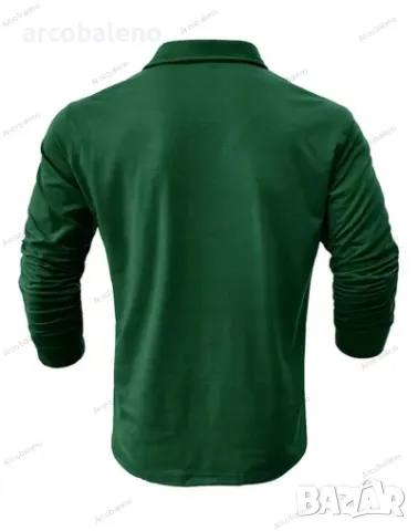 Мъжка тениска с дълги ръкави, 8цвята , снимка 5 - Тениски - 48415869