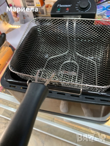 Голям фритюрник с 3 кошници / 4,5 литра мазнина / 2000W, снимка 2 - Фритюрници - 52129504