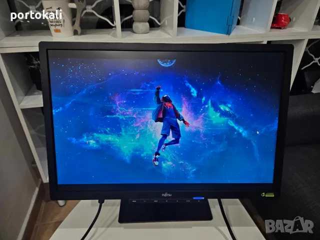 +Гаранция! Монитор Fujitsu B22W-6 LED 22" инча + кабели, снимка 6 - Монитори - 48844638