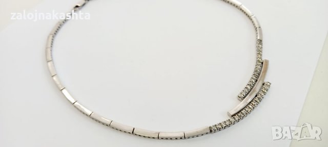 Сребърно колие-29,93гр/925, снимка 3 - Колиета, медальони, синджири - 36591400