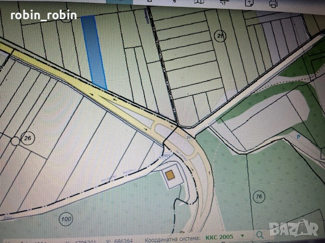 Парцел 5500 кв.м. с ПУП, лице на главен път, над Аксаково- 6 евро/ кв.м., снимка 3 - Парцели - 53998588