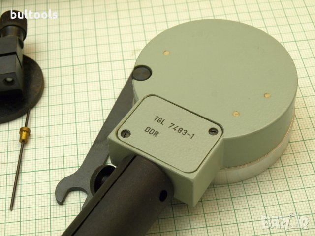 Микронен вътромер 2-4мм./0,002мм. DDR, снимка 4 - Други инструменти - 33837180