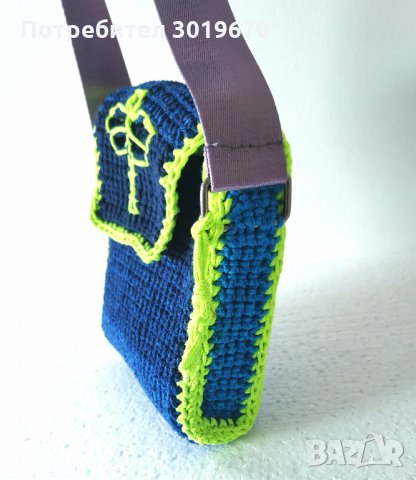 Плетена чанта стрекоза, снимка 5 - Чанти - 34879084