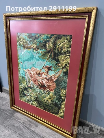 Гоблен на момиче, снимка 3 - Гоблени - 50838637