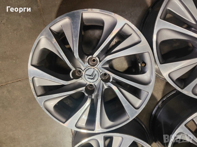 4бр. алуминиева джанта  17цола за Citroen, снимка 3 - Гуми и джанти - 54309441