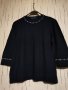 ЕЛЕГАНТНА БЛУЗА С ДЕКОРАЦИЯ РАЗМЕР XL, снимка 1 - Блузи с дълъг ръкав и пуловери - 30625435