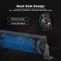 81см 585W 9D LED Bar триредов комбиниран прожектор 12000lm 12V 24V IP67, снимка 7
