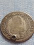 Сребърна монета 20 кройцера 1768г. Мария Терезия Виена Австрия 14942, снимка 1