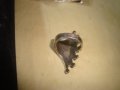 СТАР КРАСИВ ПОСРЕБРЕН АРТ ДЕКО СТИЛ МЕДЕН ПРЪСТЕН 27184, снимка 13