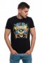 Нова мъжка тениска с дигитален печат на музикалната група GUNS N'ROSES, с череп, снимка 6