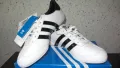 Сникърси ADIDAS. Бели кожени маратонки, снимка 2