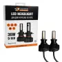 LED крушки за фар H3 36W 6000K комплект 2 броя, снимка 1