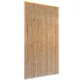 vidaXL Завеса за врата против насекоми, бамбук, 100x220 cм, снимка 1