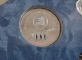 България
.Ново хилядолетие.
 Банков сет 1999 година.
С  медал Милениум 2000  в комплекта., снимка 7