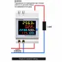 Подотчетен контролен електромер за DIN шина TOMZN 6 в 1 | 100A, снимка 5