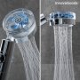 Слушалка за душ с перка и 3D ефект на водата и 360 градуса завъртане, снимка 1 - Душове - 42707735