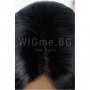 Дълга черна чуплива лейс фронт перука Линда, снимка 5
