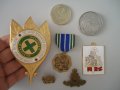 Лот стари медал плакети кокарди, снимка 2
