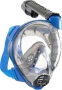 Нова CRESSI Пълнолицева шнорхелинг маска 180° сух шнорхел антифог за море, снимка 3