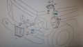 A0008111240/9007+A0009952820**NEU**MERCEDES-BENZ**W460**W461**W463**W464**ДЪРЖАЧИ ЗА РЕШЕТКИТЕ**, снимка 5
