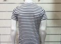 Нова мъжка моряшка блуза на райе с копчета, снимка 9