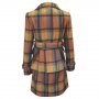 Шикозно вълненото дамско палто Lee Cooper Check Wool Coat е проектирано с двойно закопчаване, снимка 2