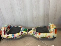 Ел. Ховърборд 2Drive X1 6.5” WhiteGraffiti – в добро състояние, снимка 3